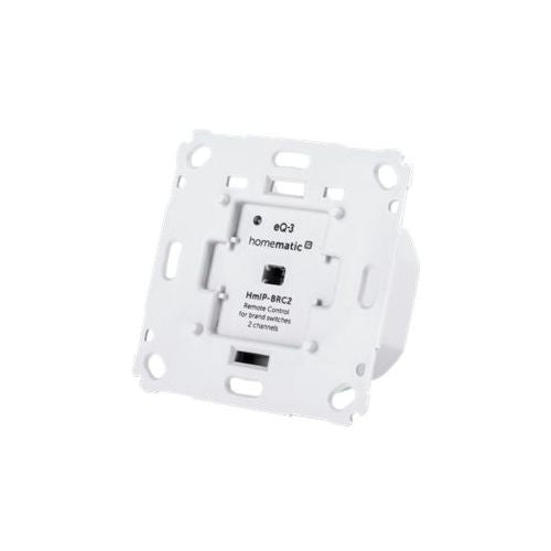 Stensko stikalo Homematic IP za stikala blagovnih znamk – 2-kanalno