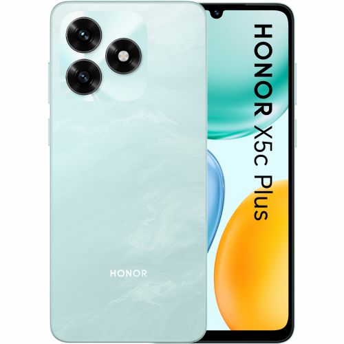 Pametni telefon Honor X5c Plus 6,74" LCD, 4 GB RAM, 128 GB, 50 MP kamera, 5260 mAh, Ocean Cyan
