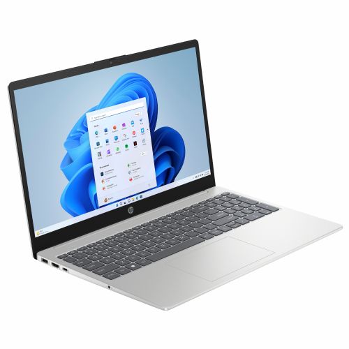 Prenosni računalnik HP 15-fc0063ng AMD Ryzen 5 7430U, 15,6" FHD, 32GB RAM, 512GB SSD,DE, Windows 11 Home, srebrna