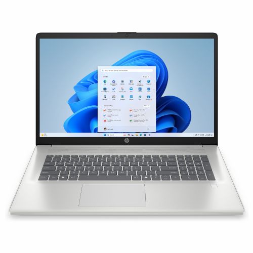 Prenosni računalnik HP 17-cp2558ng R5 7520U, 16 GB, 512 GB SSD, 43,9cm (17,3") FHD IPS, DE, Windows 11 Home, srebrna