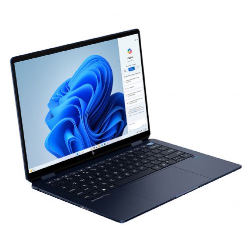 Prenosni računalnik HP OmniBook Ultra Flip 14-fh0170ng, Intel Core Ultra 7, 16GB RAM, 512GB SSD, 14" 3K OLED zaslon na dotik, DE,Windows 11 Home