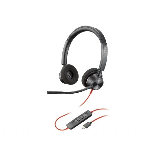 Slušalke HP Poly Blackwire 3320 Stereo Microsoft Teams Certified USB-C Headset +USB-C/A Adapter