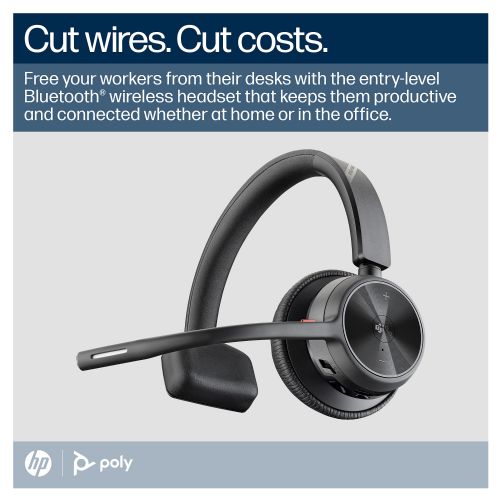 HP Poly BT Voyager 4310 UC Mono USB-C Teams-Headset mit Ständer