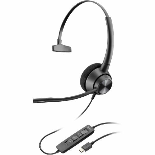 Slušalke  HP Poly Headset EncorePro 310 mono USB-C