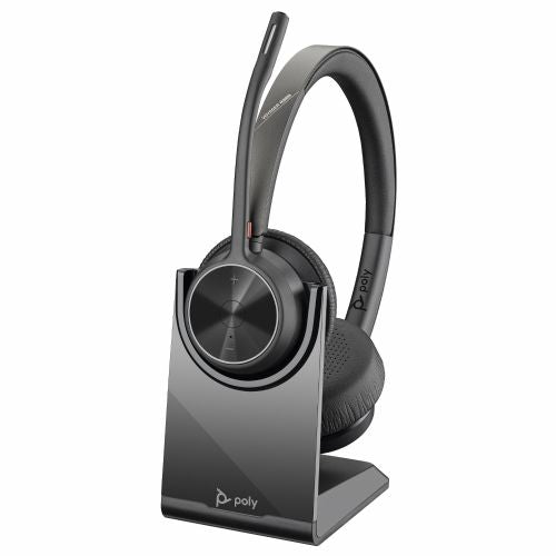Cuffie wireless Poly Voyager 4320 USB-C + dongle BT700 + supporto di ricarica (218479-01)