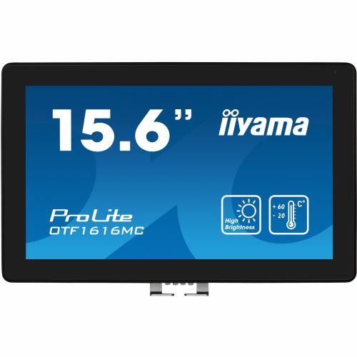 Monitor IIYAMA OTF1616MC-B1 39,5 cm (15,6"), 16:9 M-Touch HDMI+DP+USB