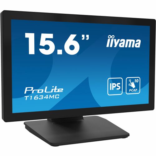 IIYAMA 39,5 cm (15,6&quot;) T1634MC-B1S 16:9 M-Touch HDMI+DP+VGA maloprodaja