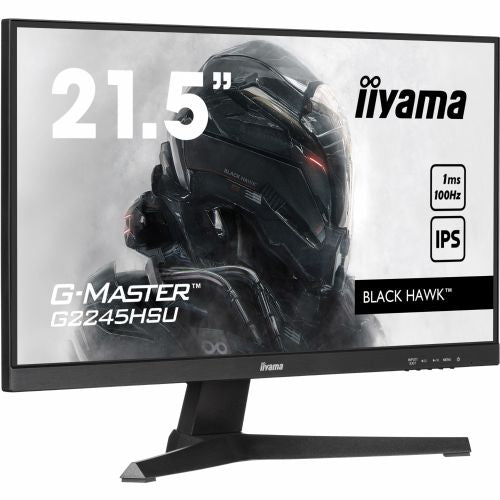 Monitor Iiyama G2245HSU-B2, 54,5 cm (21,5"), 1920 x 1080 FHD, 16:9, IPS, 300 cd/m2, 1ms, črna