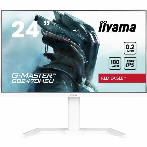 Monitor Iiyama GB2470HSU-W6, 60,5 cm (23,8"), 1920 x 1080 FHD, 16:9, IPS, 300 cd/m2, 0,2ms, bela 9821231583