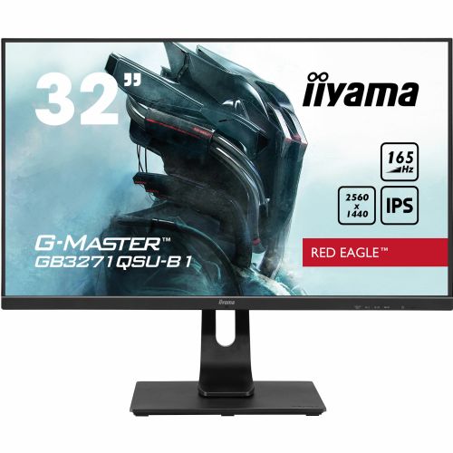 Monitor Iiyama GB3271QSU-B1, 80cm (31,5"), 2560 x 1140, 16:9, IPS, 400 cd/m2, 1ms, črna