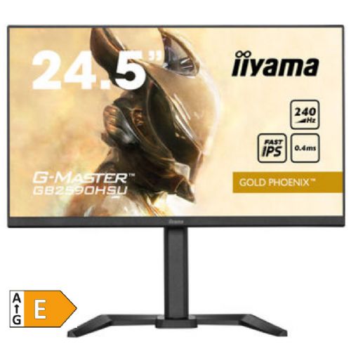 Gaming monitor IIYAMA G-MASTER Gold Phoenix GB2590HSU-B5 62,2cm (24,5") FHD IPS LCD DP/HDMI/USB FreeSync 0,4ms 240Hz zvočniki