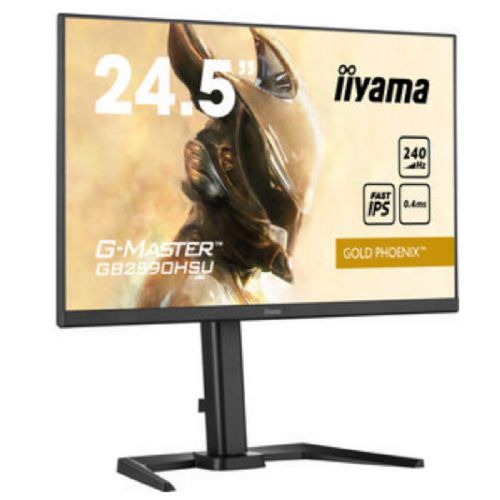 Gaming monitor IIYAMA G-MASTER Gold Phoenix GB2590HSU-B5 62,2cm (24,5") FHD IPS LCD DP/HDMI/USB FreeSync 0,4ms 240Hz zvočniki