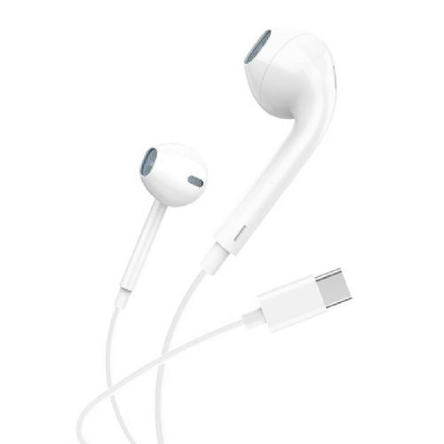 In-ear slušalke, žične Foneng T15, USB-C, 1,2 m (bele)