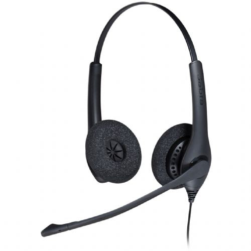 Jabra BIZ 1500 Duo kabelgebundener Kopfhörer, binaural, Geräuschunterdrückung, Breitband, schwarz
