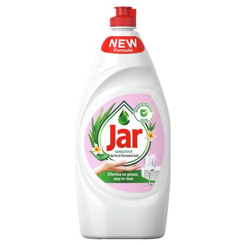Jar Sensitive Aloe & Pink Dishwashing Detergent, 900 ml