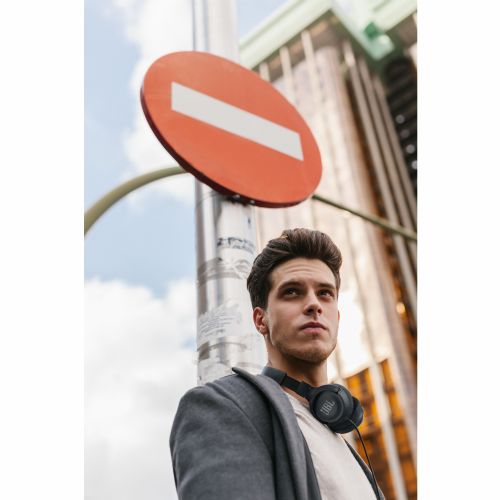 Slušalke JBL Tune500 žične, naglavne, zložljive, lahek dizajn, vgrajen mikrofon