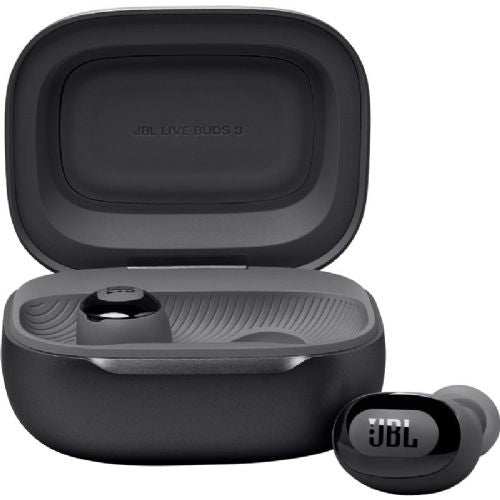 JBL Live Buds 3, brezžične slušalke z Bluetoothom, črne