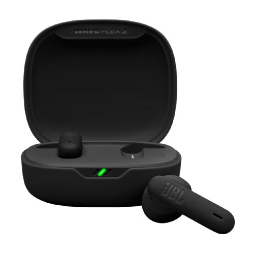 JBL Wave Flex 2 wireless headphones, Pure Bass sound, Smart Ambient, 12 mm drivers, up to 40 hours of battery life, black
