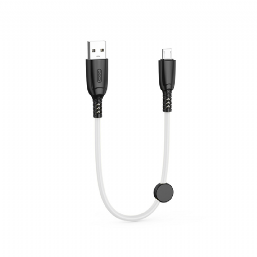 Cable XO NB247 USB - microUSB 0.25m 6A white
