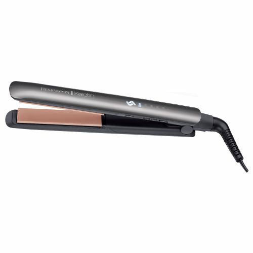 Ravnalec las Remington Keratin Protect S8598 keramične plošče, digitalni zaslon, 5 temperatur, senzor toplotne zaščite, 230 °C