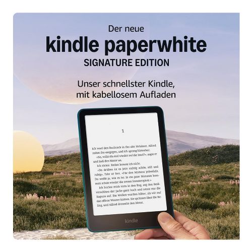 Kindle Paperwhite 32 GB Jadegrün Signature