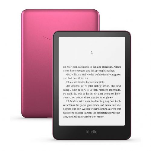 Amazon Kindle Paperwhite Signature 32 GB E-Reader, pink, 7-Zoll-Display mit Antireflexbeschichtung, Hintergrundbeleuchtung, wasserdicht, USB-C