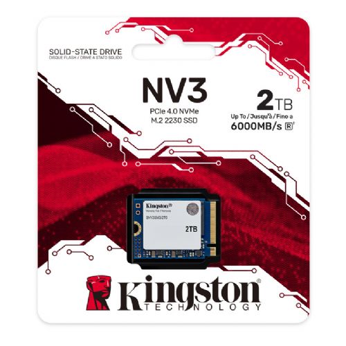 Unità SSD integrata KINGSTON SNV3SM3/2T0 2 TB PCIe 4.0 M.2 2230 SSD