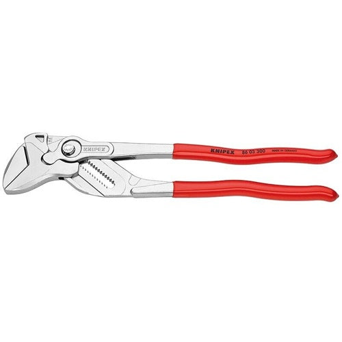 Knipex 86 03 300 pliers (red, 10-way adjustable)