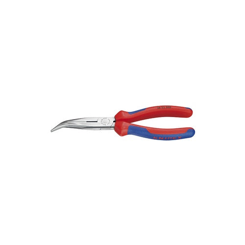 Knipex 26 22 200 straight-nose pliers (with serrated handle)