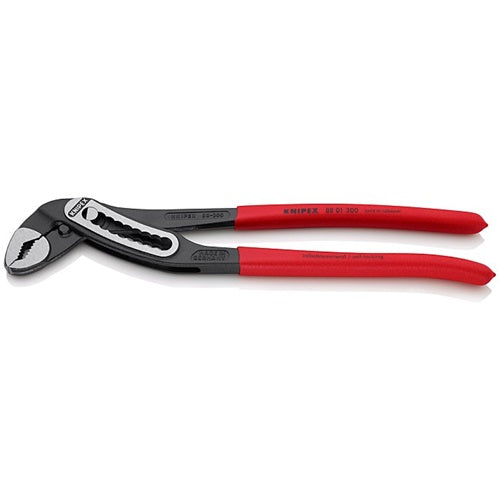 Knipex Alligator 88 01 300 pipe/water pump pliers, 300 mm, black/red (8801300)