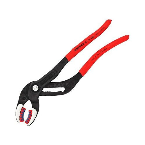 Pipe/water pump pliers (Knipex SpeedGrip (red, length 250 mm, with plastic inserts)