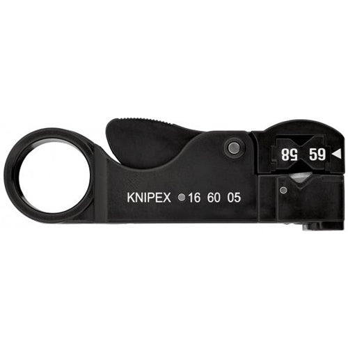 Insulation and stripping pliers Knipex 16 60 05 SB, black