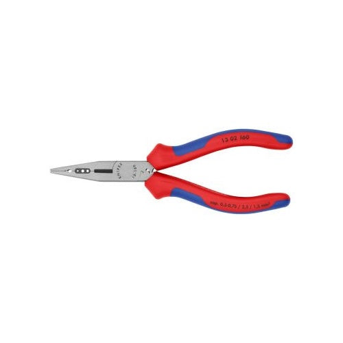 Knipex 13 02 160 wiring pliers, red/blue (1302160)