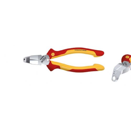 Wiha Installationszange TriCut Professional electrical installation pliers (red/yellow)