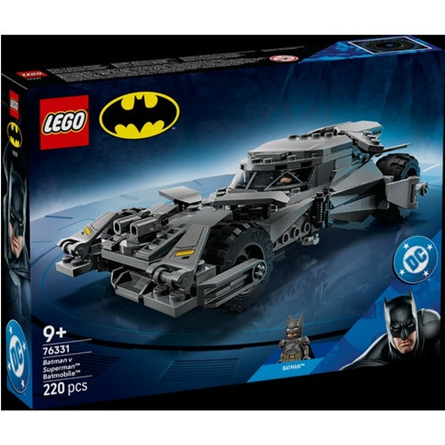 Kocke Lego 76331 DC Super Heroes Batman proti Supermanu: Batmobil, 220 kos, od 9. let (76331)