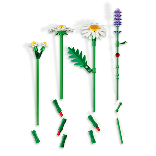 Lego Botanical Collection Gänseblümchen, 133 Steine, ab 9 Jahren (11508)