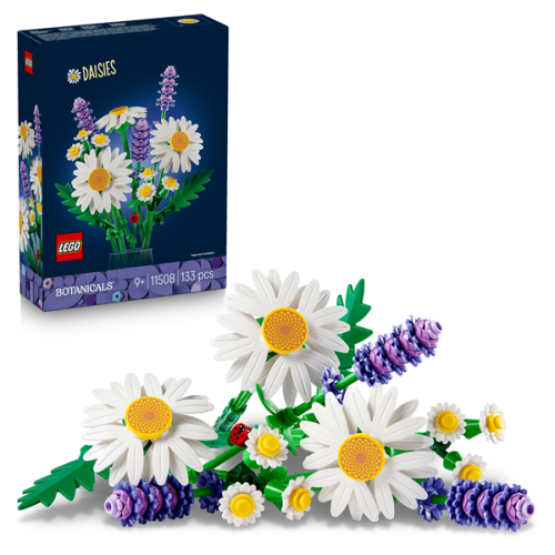 Lego Botanical Collection Gänseblümchen, 133 Steine, ab 9 Jahren (11508)
