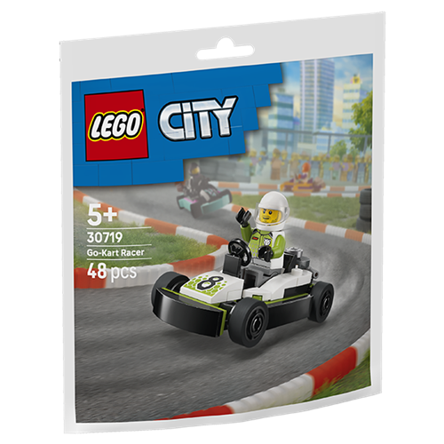 Kocke  Lego City Go-Kart (polimerna vrečka), 48 kock, od 5. let (30719)