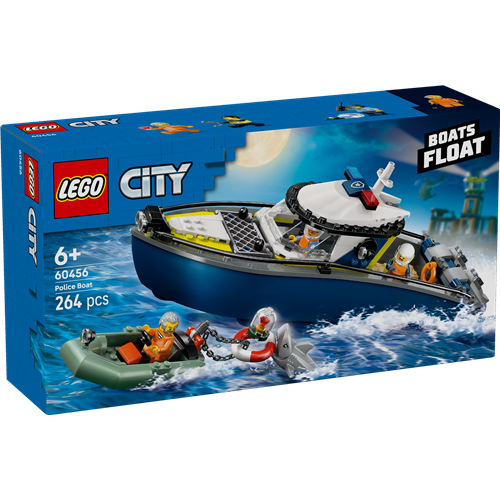 Kocke Lego City Lov na policijskem čolnu (60456)