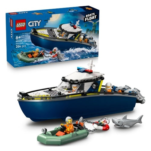 Kocke Lego City Lov na policijskem čolnu (60456)