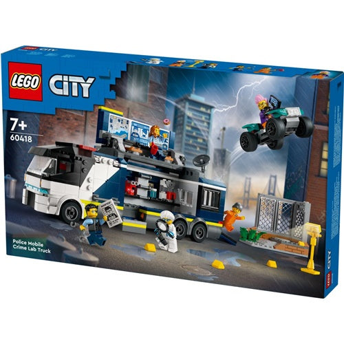 Kocke Lego® City: Policijski mobilni forenzični laboratorij (60418)