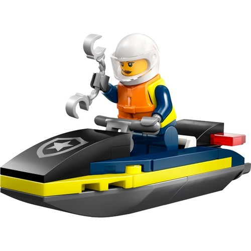 Kocke Lego City: Policijski vodni skuter (30693), 29 kock, od 5. let