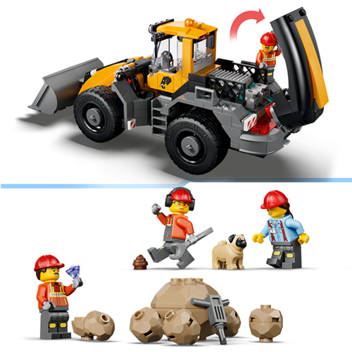 Kocke Lego City: Tovornjak s prekucnikom in čelni nakladnik, 1132 kos, od 8. let (60494)