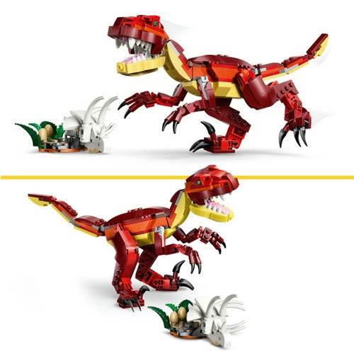 Kocke Lego Creator 3-v-1 Igrača za gradnjo divjega dinozavra, 283 kock, od 8. let (31379)