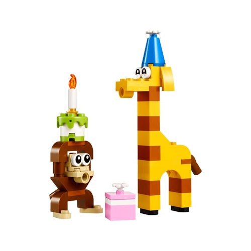 Kocke Lego Creator: Živali za rojstnodnevno zabavo (30689), 60 kock, od 6. let