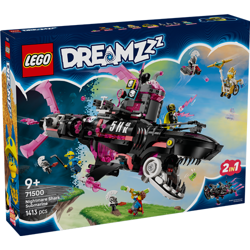 Kocke  Lego  DREAMZz Podmornica z morskim psom nočne more (71500)