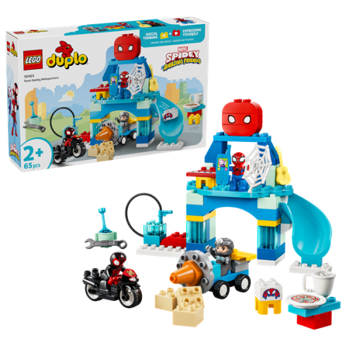 Kocke Lego Duplo: Disneyjev štab ekipe Spiedy, 65 kos, od 2. let (10464)