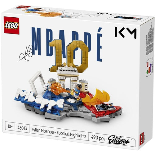 Mattoncini Lego Editions: Kylian Mbappe, 490 pezzi, dai 10 anni in su (43013)