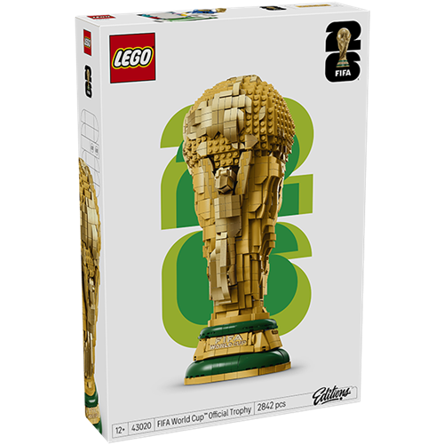 Lego Editions Official FIFA World Cup Cup, 2842 pieces, ages 12 and up (43020)