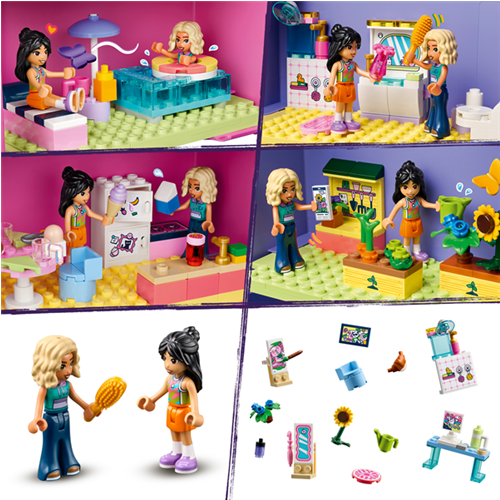 Kocke Lego Firends: Ustvarjalni kotiček za hišico za punčke, 355 kos, od 6. let (42697)